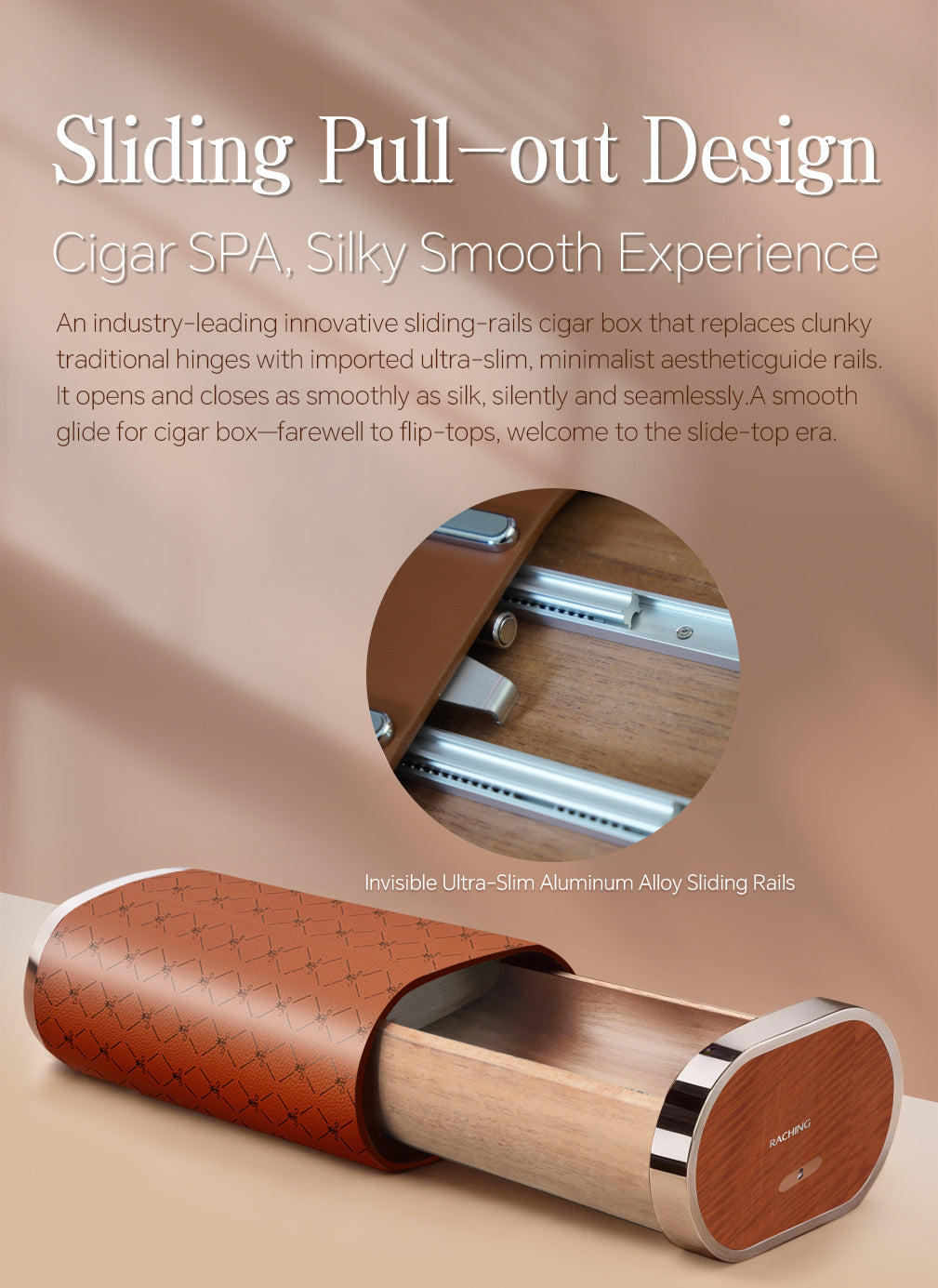 Raching RR cigar humidor box